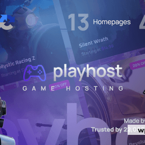 Playhost - Game Hosting Server Website Template