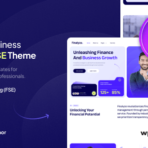 Finalyze – Finance & Business Full Site Editing WordPress Theme