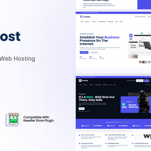 GoHost - Reseller Web Hosting WordPress Theme