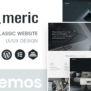 Americ - Corporate Business WordPress Theme