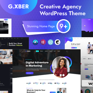 Gxber - Creative Agency WordPress Theme