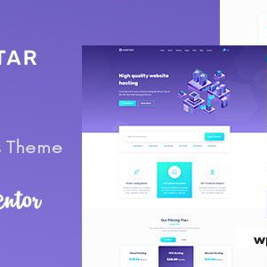 Hostar - Web Hosting WordPress Theme