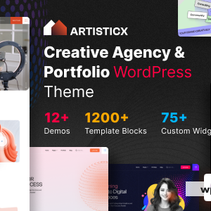 Artisticx - Creative Agency WordPress Theme