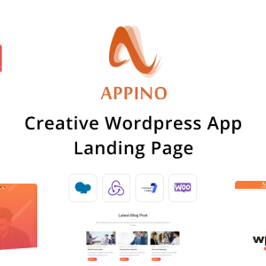 Appino - Creative WordPress App Landing Page