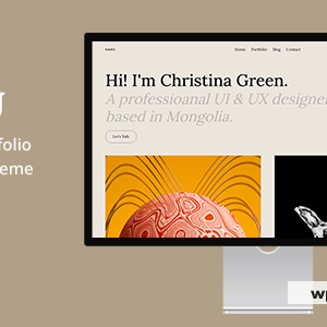 Naru - Personal Portfolio WordPress Theme