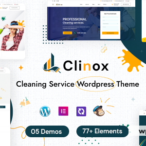 Clinox - Cleaning Services WordPress Theme