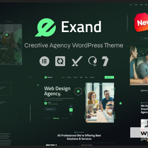 Exand - Creative Agency WordPress Theme