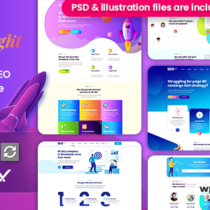 Seclight - Seo & Digital Marketing WordPress Theme