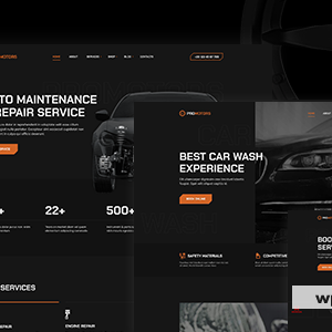 ProMotors - Car Service and Detailing WordPress Theme