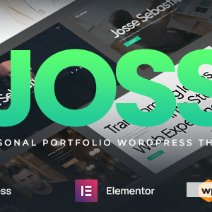 Joss - Personal Portfolio WordPress Theme