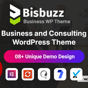 Bisbuzz - Business Consulting WordPress Theme
