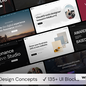 Resonance - Creative Modern Agency, Freelancer & Portfolio WordPress Theme