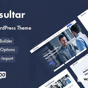 Consultar - Consulting Business WordPress Theme