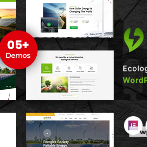 Ecohub - Ecology Solar WordPress Theme