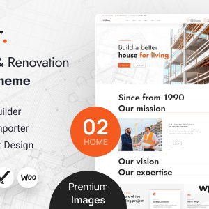 Willmor - Construction & Renovation WordPress Theme