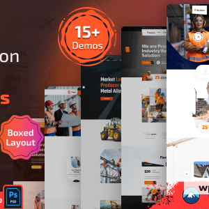 Blxo - Construction WordPress Theme