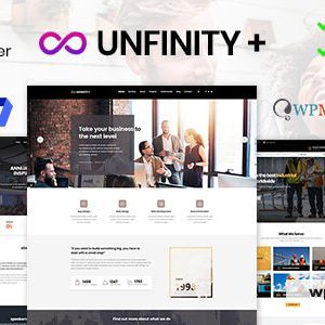 Unfinity - One Page WordPress