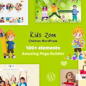 Kids Zone - Children WordPress Theme
