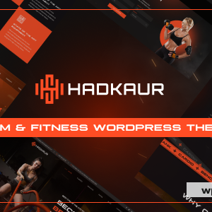 Hadkaur - Fitness and Gym WordPress Theme