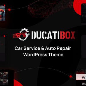 Ducatibox - Car Service & Auto Repair WordPress Theme