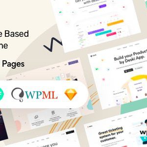 Deski - Modern Saas & Software landing page WordPress theme