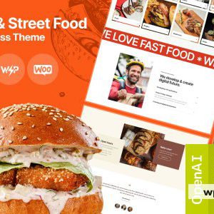 Takeout - Cafe & Fast Food WordPress Theme