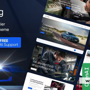Tuning - Car Detailing & Dealer Shop WordPress theme