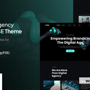 Pirus – Dark Digital Agency FSE WordPress Theme
