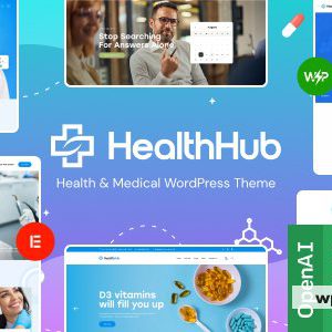 HealthHub - Health & Medical WordPress Theme