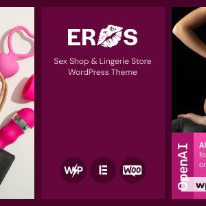 Eros - Sex Shop & Lingerie Store WordPress Theme
