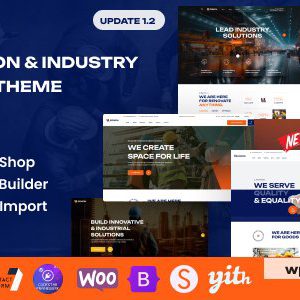 Eonfik - Construction & industry WordPress Theme
