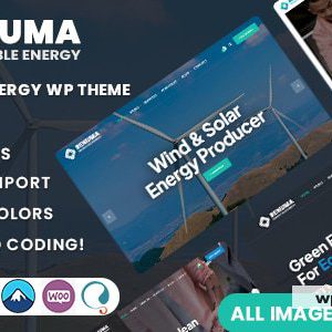 Renuma - Wind & Solar Energy WordPress Theme