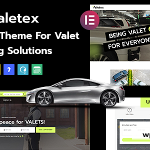 Valetex - Valet & Parking Services WordPress Theme