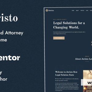 Juristo - Lawyer & Attorney WordPress Theme