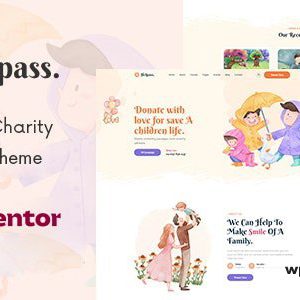 Helpass - Charity WordPress Theme