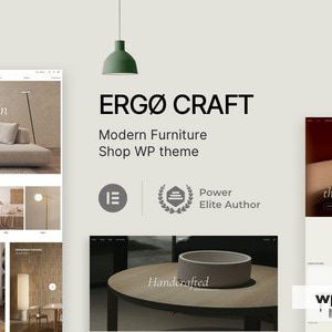 ErgoCraft - Furniture Shop WordPress Theme