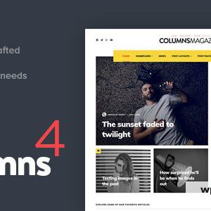 Columns - Impressive Magazine and Blog WordPress Theme