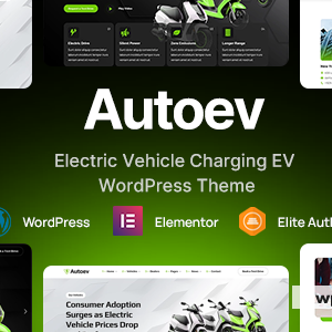 Autoev - Electric Vehicle Charging WordPress Theme