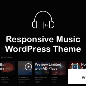 Musik - Responsive Music WordPress Theme