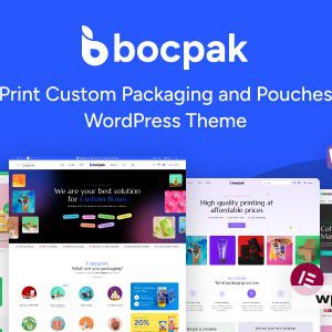 Bocpak - Print Custom Packaging and Pouches WordPress Theme