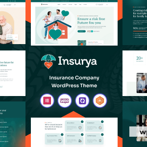 Insurya - Insurance WordPress Theme