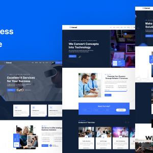 Consal - Business Agency & IT Service WordPress Theme