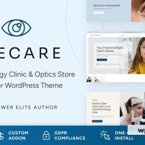 Eye Care - Eye Clinic & Family Optometrist WordPress Theme