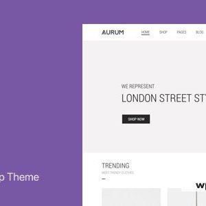 Aurum - Minimalist Shopping Theme