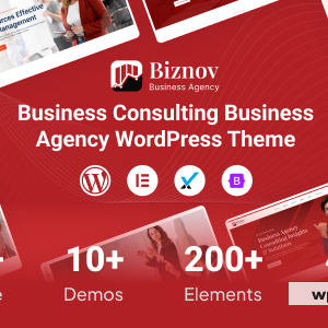 Biznov - Business Consulting WordPress Theme