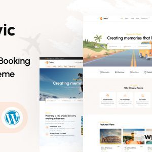 Travic - Tour & Travels Agency WordPress Theme