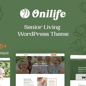 Onilife - Senior Living WordPress Theme