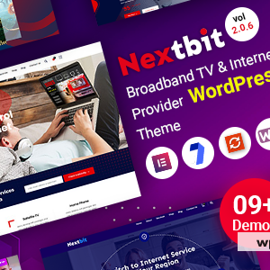 Nextbit - TV & Internet WordPress Theme