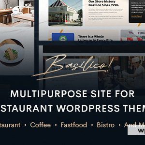 Basilico - Restaurant & Cafe WordPress Theme