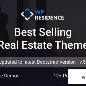WP Residence - Real Estate WordPress Theme